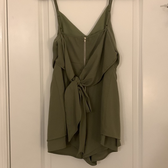 Olive Green L’atiste Romper - Size S - Picture 2 of 5